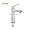 LIRLEE OEM modern bathroom brass basin faucet waterfall deck faucets for bathroom basin