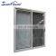 Superhouse Hurricane Proof NOA NFRC AS2047 Standard Safety Glass Aluminium White Aluminum Sliding Doors
