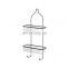 Bathroom Storage Iron Wire Rack Black Electrophoresis Shower Caddy PS Box