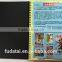 FDT custom kids PVC cover full color top quality story double wire-o book