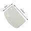 Food Grade Easy Clean Multifunctional Non Stick Cake Baking Tools Plastic Dough Scraper