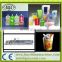 Shanghai factory Stand up doypack spout pouch/sachet/bag filling capping machine for jelly dairy milk drinks juice packing