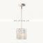 Hengzhi Luxury Modern Pendant Lamp Indoor Decor Clear Glass Hanging Light Home Chandelier LATTICE PENDANT
