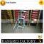 HM-W56 Metal modern napoleon bar high chair