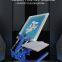 Simplex screen printing machine, printing large energy in a small space