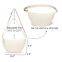 Fashionable Nylon Crescent Shaped Shoulder Bag Stylish Half Moon Shape Handbag Waterproof Sling Crossbody Bag for Women Men