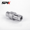 KZE Series British Standard (BSP) Open-Close Type Hydraulic Carbon Steel Quick Couplings, High-Pressure Hydraulic Tube Quick Disconnect Couplings