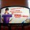 custom size available snap frame curved LED light box