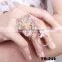 Yiwu Fashion Jewelry Korean Girl Multi-layer Flower Smart Ring