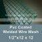 china facotry green color epoxy coated wire mesh