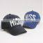 2016 cheap stripe baseball cap, custom Unisex cotton cap