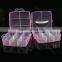 Plastic 3layers nail storage box