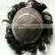 Invisible Pu Base Blonde Human Hair Toupee For Women