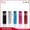 colorful metal 2200mah smartphone portable power bank for promotional