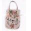 Handmade shoulder bag Women Fabric Floral Shoulder Bag Medium Size Shopping Bag