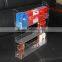 OEM/ODM clear wall-mounted acrylic cigarette rack with 3 tiers