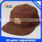 Cool Suede Baseball cap 5 Panel Camp Cap Short Brim Custom Made Baseball Caps