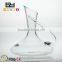 Hand blown lead-free crystal glass decanter glass wine decanter with handle
