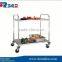 Stainless Steel Kitchen Dinning Food Service Trolleys Utility Cart