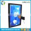 18.5" high brightness advertising stands for kiosk LCD monitor