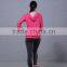 Women Thin Slim Fit Zipper Pullover Light Weight Fitness Active Athletic Workout Running Hoodie Wholesale