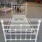 steel/metal/iron single bed with wooden base for bedroom furniture set B-04