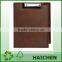 Manufacture colorful A4 PVC single/double plastic clipboard