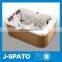 2013 New Product Made in China 3 Person Acrylic J-spato Outdoor Swim Whirlpool Spa