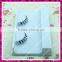 wholesale strip human hair false eyelash with packaging box