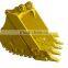 excavator heavy duty bucket rock bucket P200 made in China