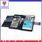High Quality Ultra Slim Fashion Design PU Leather Wallet Case Cover For iPhone 6