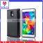 Combo materails card hold touch armor hybrid case for samsung note 4 with mirror