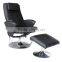 2016 New model electroplate base leather massage recliner chair / relax chair / living room furniture