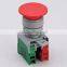 22mm IP65 Waterproof Mushroom Head Momentary Push Button Switch (XE22)