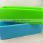 hot selling one cavity loaf pan silicone soap mold