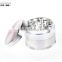 Hot sale in USA market 2.5" aluminum herb grinder with clear top