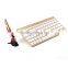 2015 Best selling 2.4G wireless gold Keyboard and pen Mouse Combo can use it on any surface except for glass
