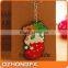 2016 New Arrive Christmas Soft PVC Metal Key Chain