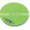 round glass platform electronic kitchen scale hot sell 5kg/1g CE RoHS