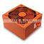 PC power supply350W for desktop with double fan silence with high efficiency