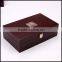 Wooden jewelry cosmetics clamshell perfume jewelry gift bo wholesale custom special.