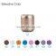 Active aluminum bluetooth wireless mini speaker with FM