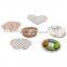 Fashion Peacock Pattern New Shiny Rhinestones Sewing Costume shoes clothes Accessory