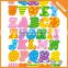 Superior none-toxic colorful glitter kids sponge puffy 3d sticker