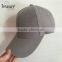 100% cotton blank baseball cap custom plain baseball cap curved brim 6 panels cap