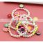 Candy hang decoration customized bracelets girls pearl brace princess lace pulsera