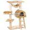 Cat scratcher tree condo house
