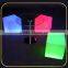 beautiful outdoor plastic modern design rechargeable led glowing chairs