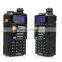 BAOFENG UV-5RB 5R PLUS New Version 136-174/400-520MHZ Dual Band Radio+ earpiece walkie talkie