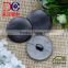 Metal Shank Buttons Black Sewing Button with Hook for Coat